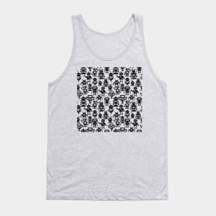 Robot All-Over Print and Sticker Pack Tank Top